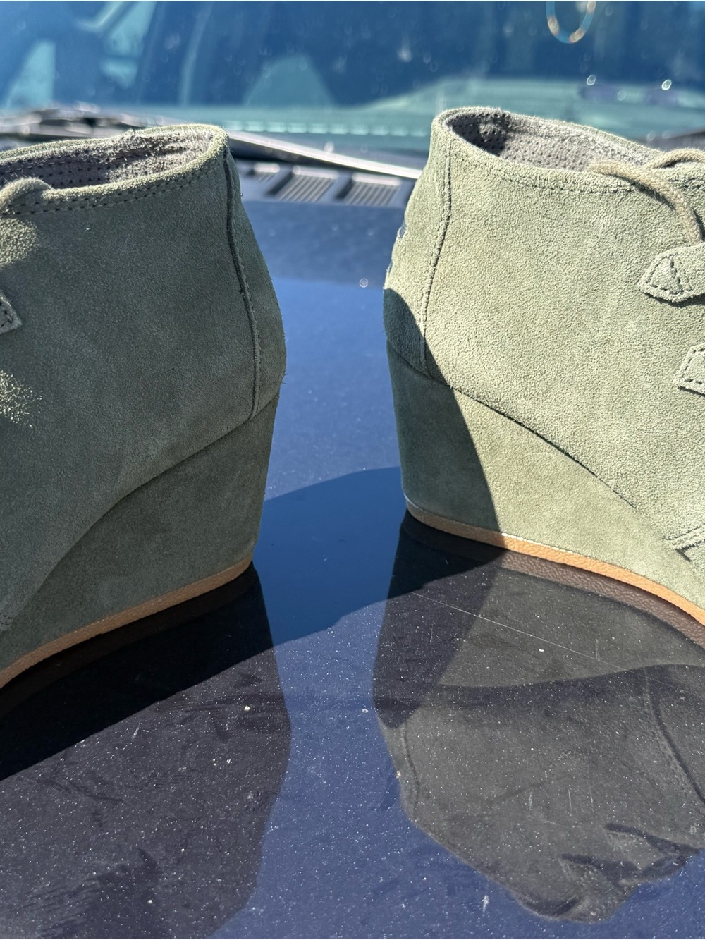 Tom’s wedge heels - Picture 3 of 7